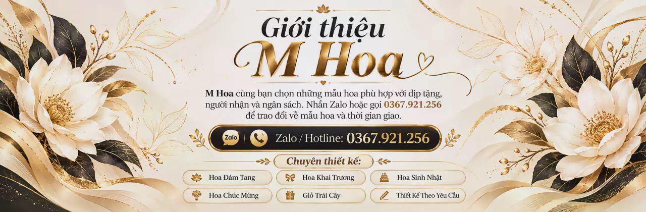 Ảnh bìa Shop hoa tươi Xã Cù Lao Dung Cần Thơ - Chọn hoa gửi đúng tâm tình